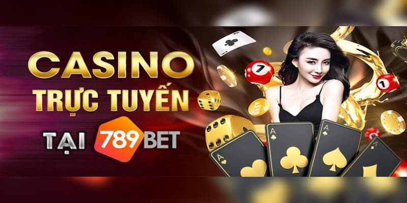 Tham gia cá cược casino tại link 789BET